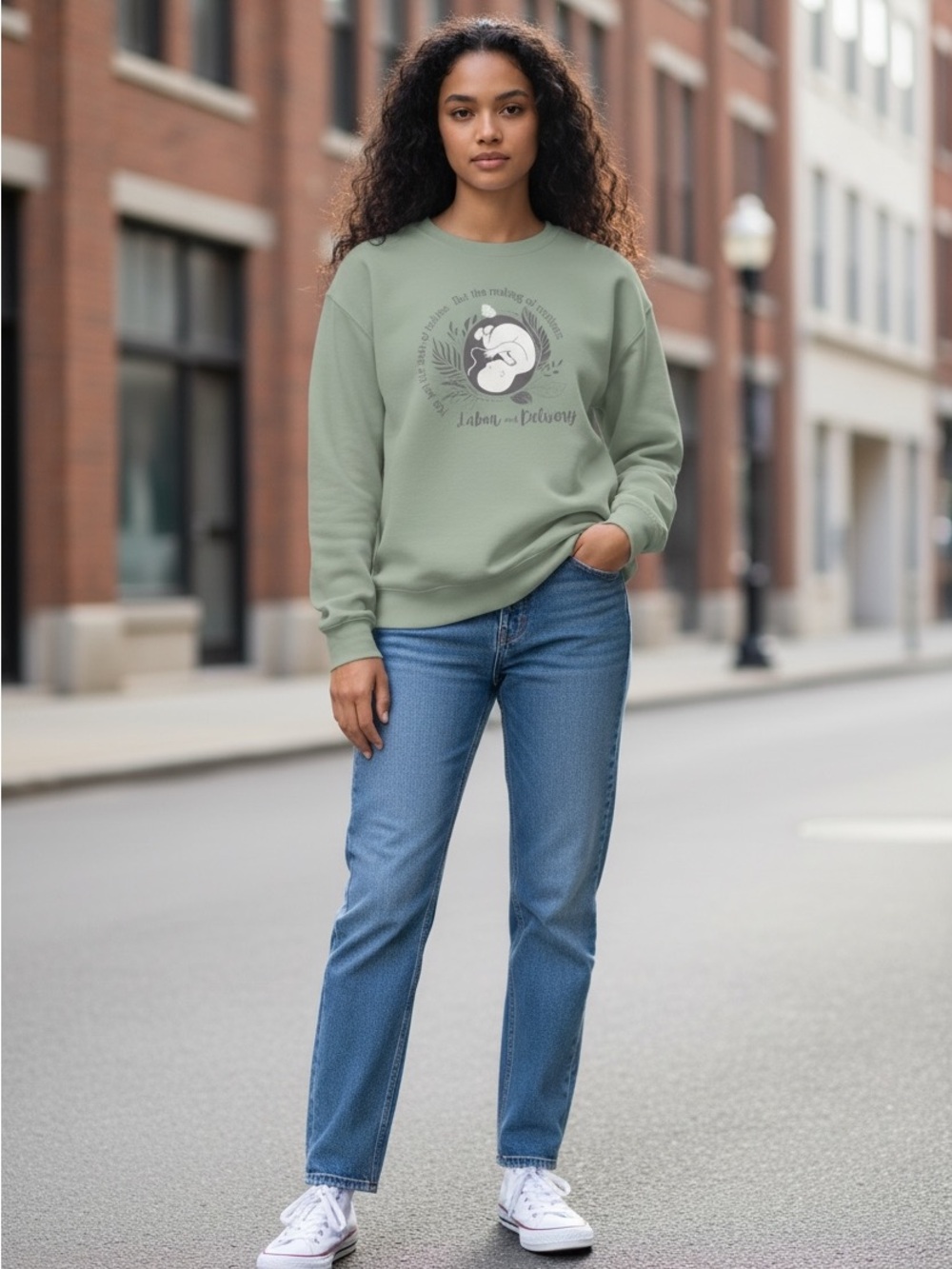 Custom “making of mothers” sweatshirt Labor and Delivery Nurse Midwife Doula